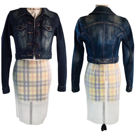 English Factory NEW Mesh Plaid Midi Skirt Exposed Back Zipper - S - 90’s Vibes! - Picture 2 of 13